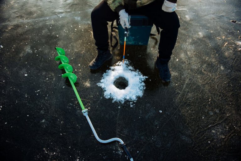 Ice Fishing Holes 101 Patterns, How Far Apart & Size